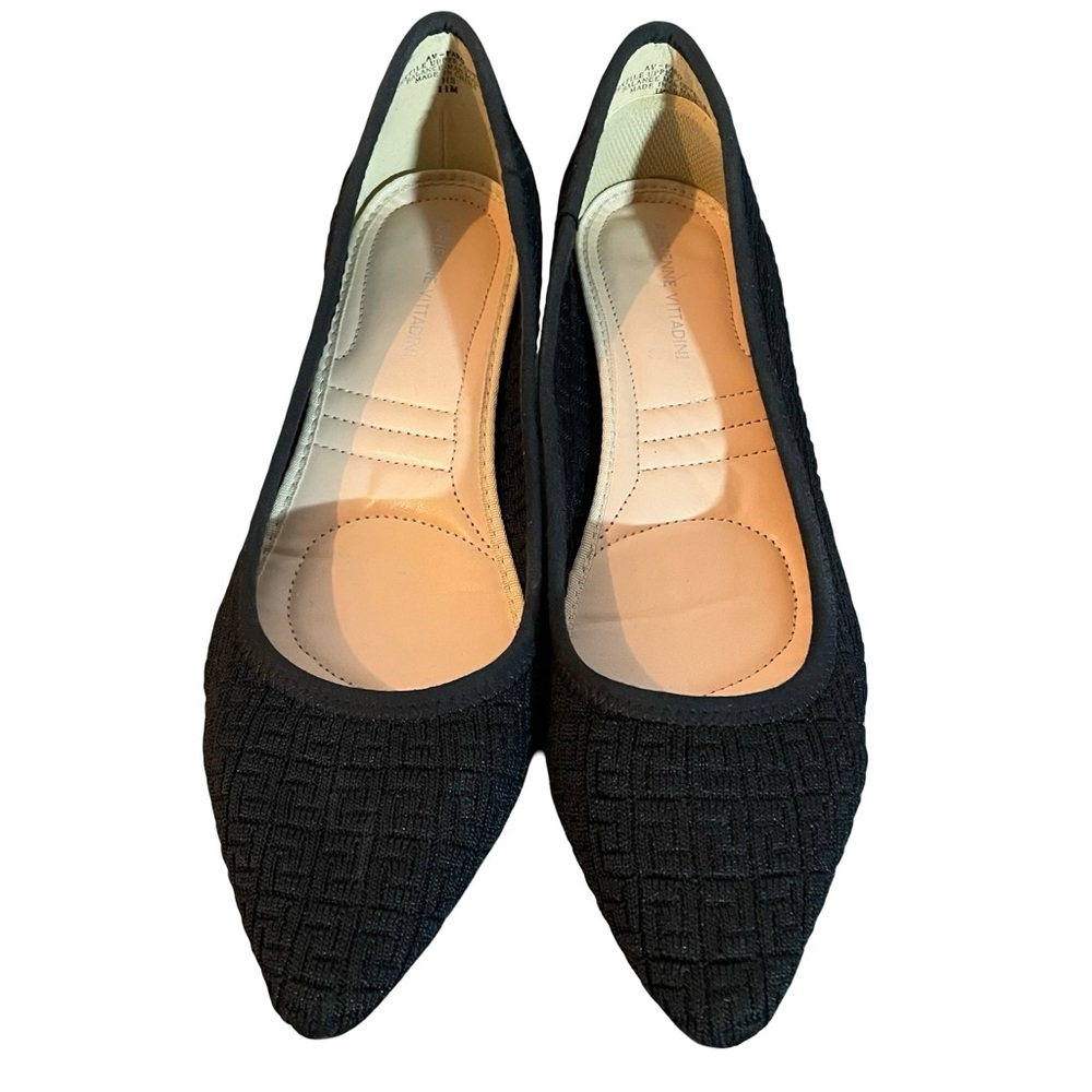 Adrienne Vittadini Women's Faro Knit Pump Black Size 11 M - Picture 2 of 8